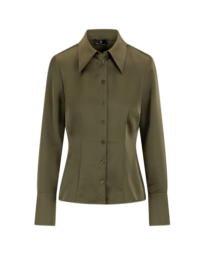 Urban Pioneers Jacinda shirt grape leaf