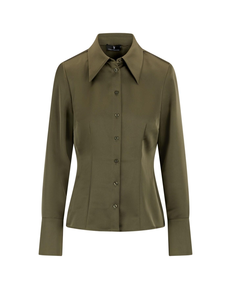 Urban Pioneers Jacinda shirt grape leaf