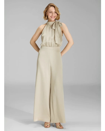 Swing Jumpsuit satin champagne satin champagne