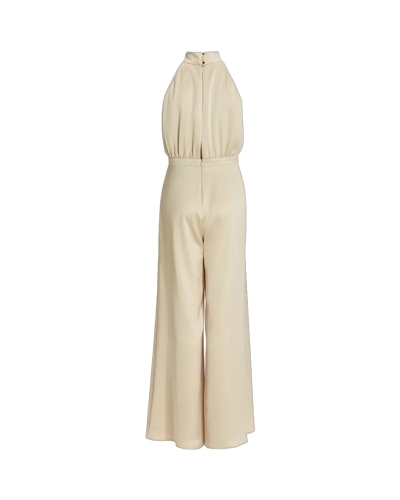 Swing Jumpsuit satin champagne satin champagne