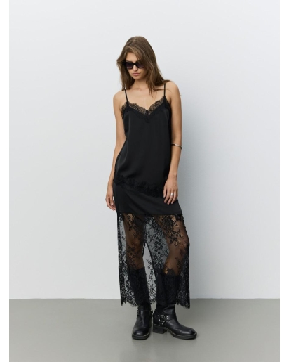 SOFIE SCHNOOR Sofie Schnoor Selene satin maxi skirt