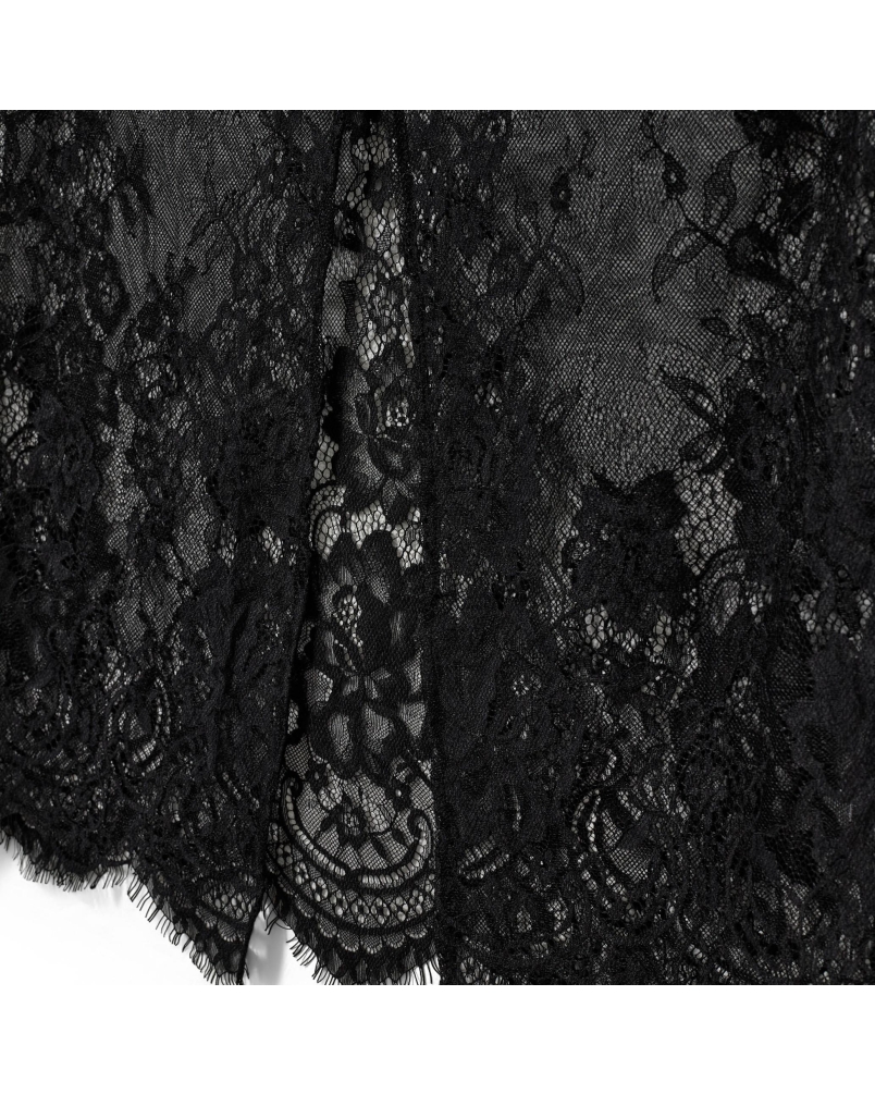 Sofie Schnoor Selene satin maxi skirt black