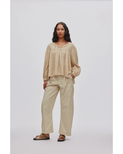 RABENS SALONER Rabens Saloner Thalia pants sand