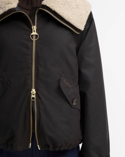 Barbour Mary wax jacket rustic/shadow classic