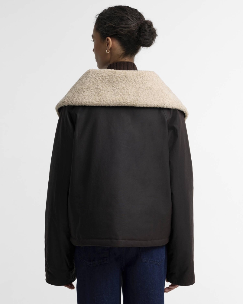 Barbour Mary wax jacket rustic/shadow classic