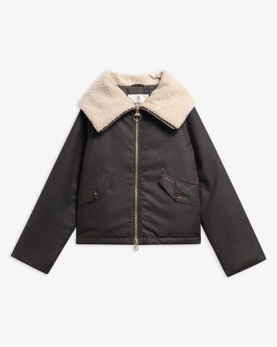 Barbour Mary wax jacket rustic/shadow classic