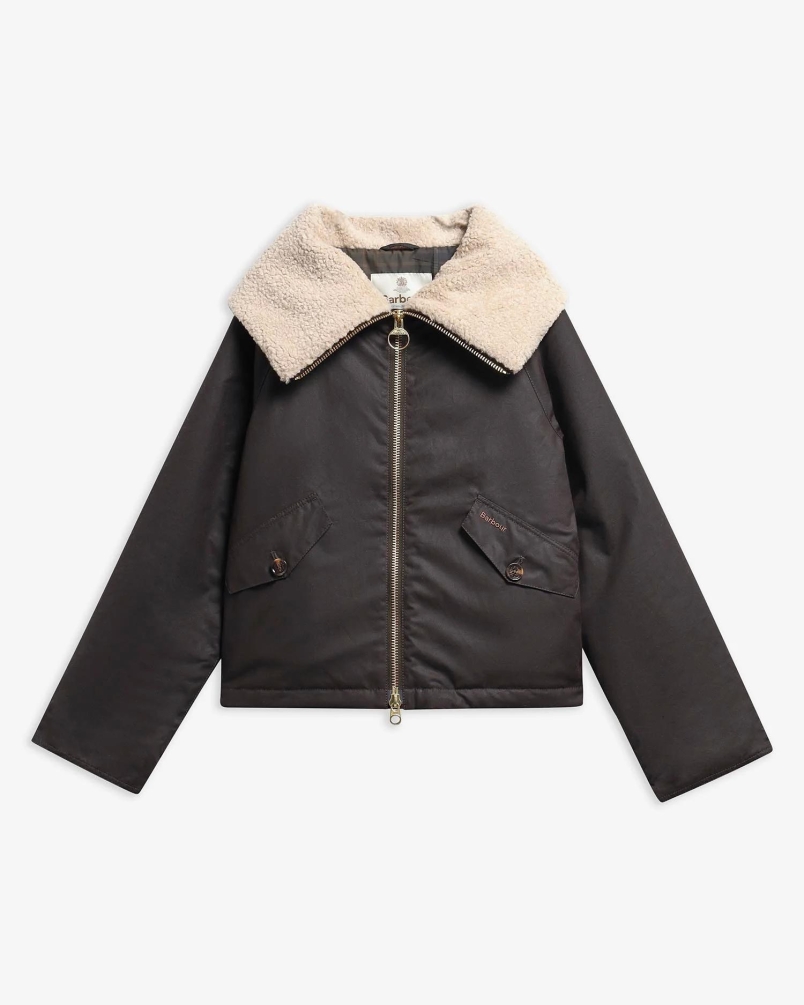 Barbour Mary wax jacket rustic/shadow classic