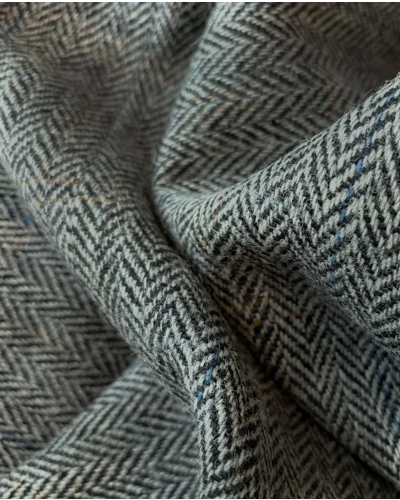 Wellington of Bilmore London grey herringbone