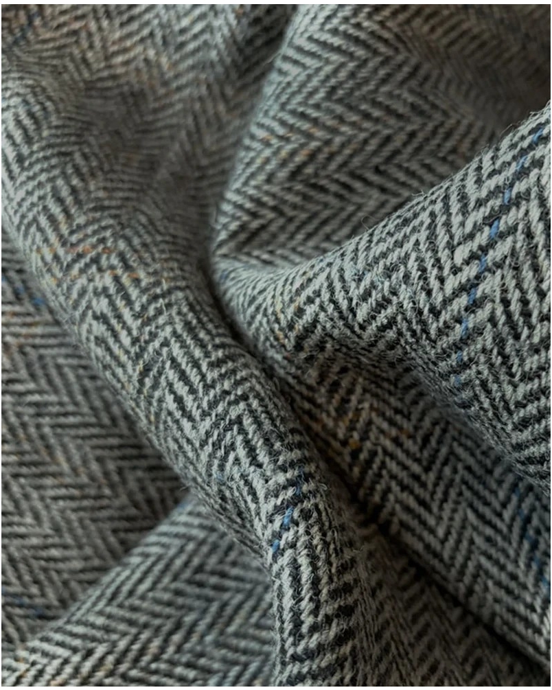 Wellington of Bilmore London grey herringbone