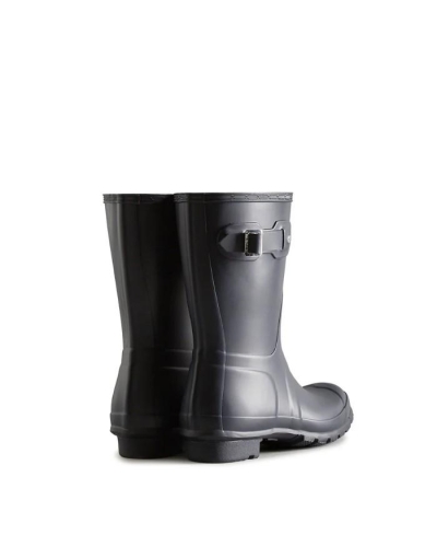 Hunter Women's original short wellington boots navy