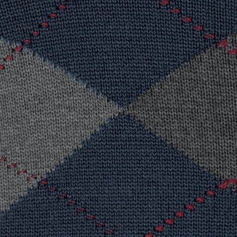 Burlington Edinburgh heren sokken marine