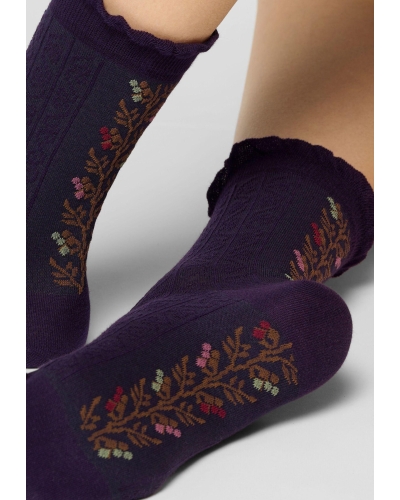 Oroblu Floral band sok