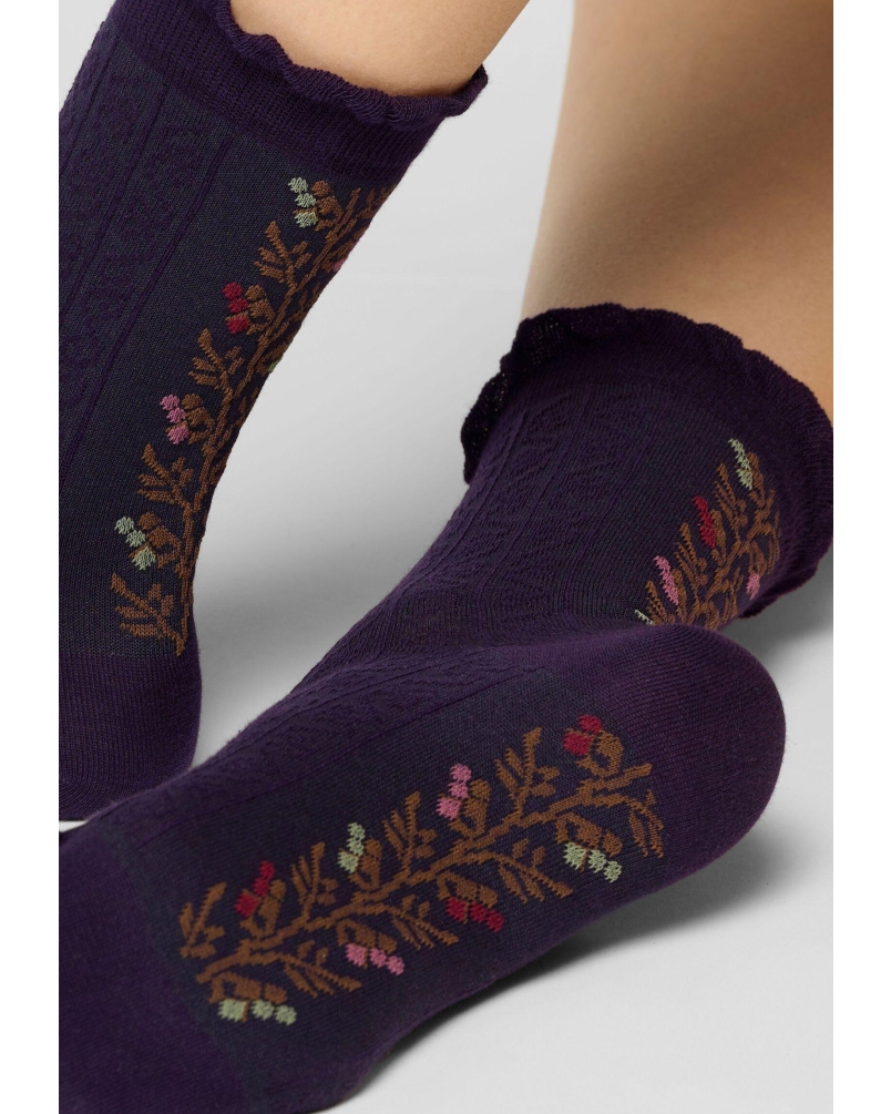 Oroblu Floral band sok
