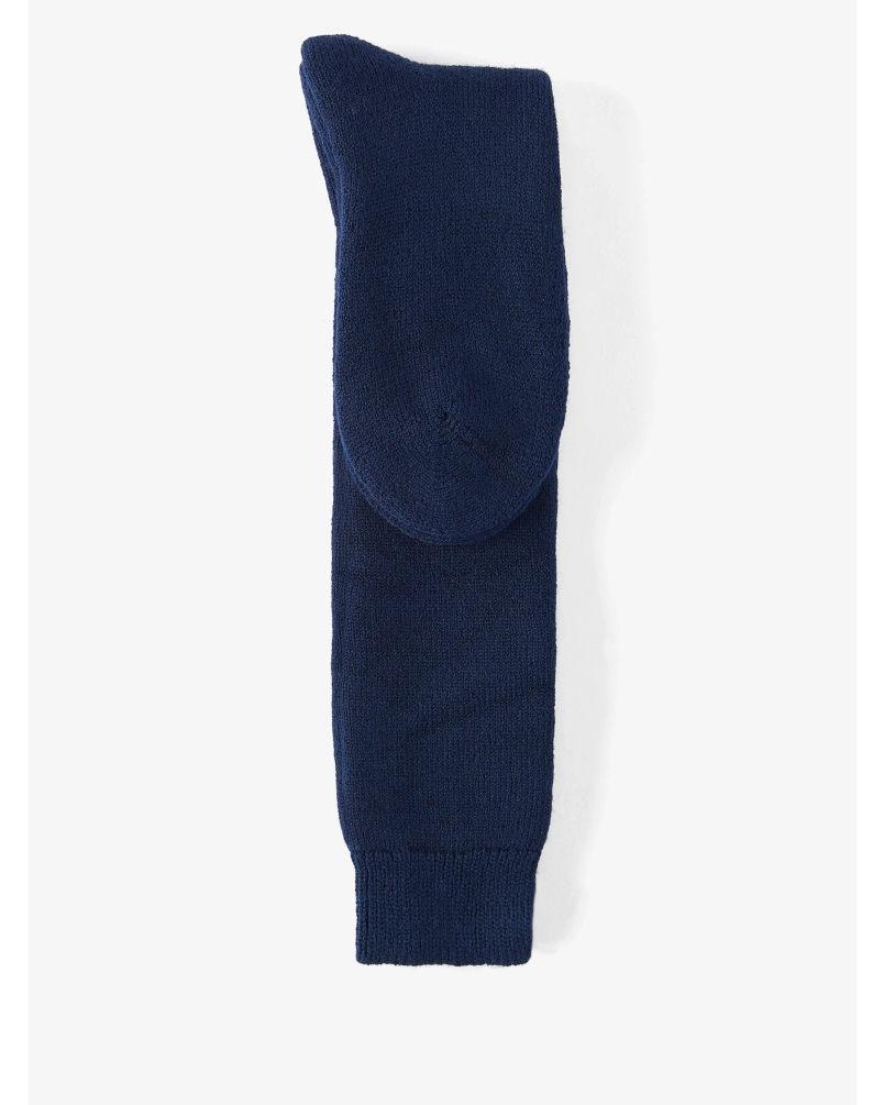 Barbour Wellington knee sock navy