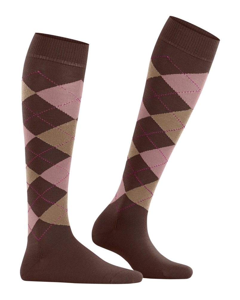 Burlington Marylebone dames kniekousen hazelnut