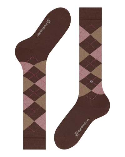 Burlington Marylebone dames kniekousen hazelnut