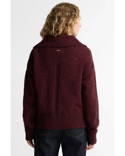 Barbour Lavensdale quater-zip jumper fig
