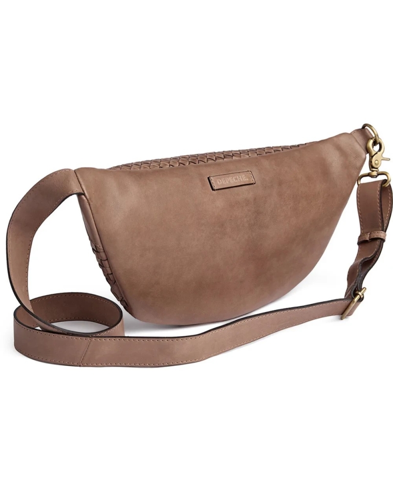 Depeche Sofya bumbag 250 dark taupe