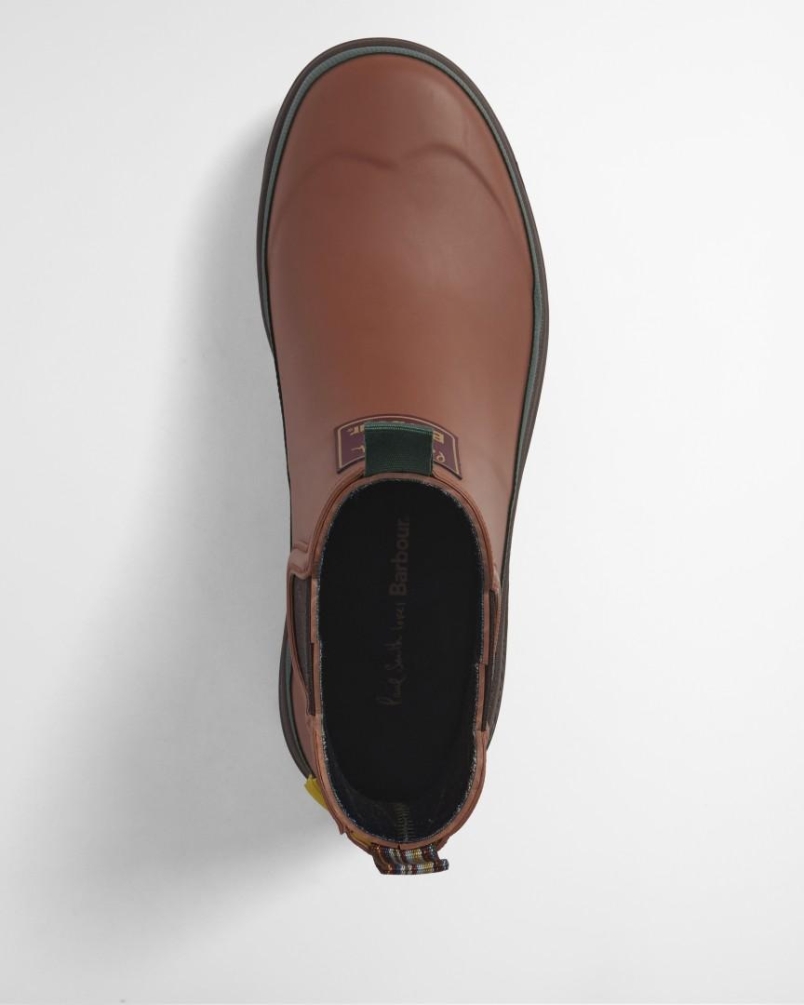 Babour x Paul Smith Chelsea welly russet