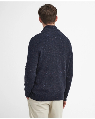 Barbour Tainsbury half zip sweater navy