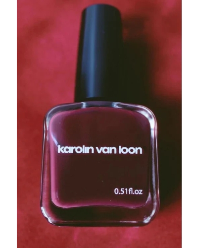 Karolin van Loon nail polish bordeaux velours bordeaux velours