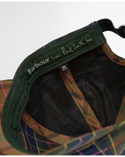 Barbour x Paul Smith Tartan cap tn11 ps classic