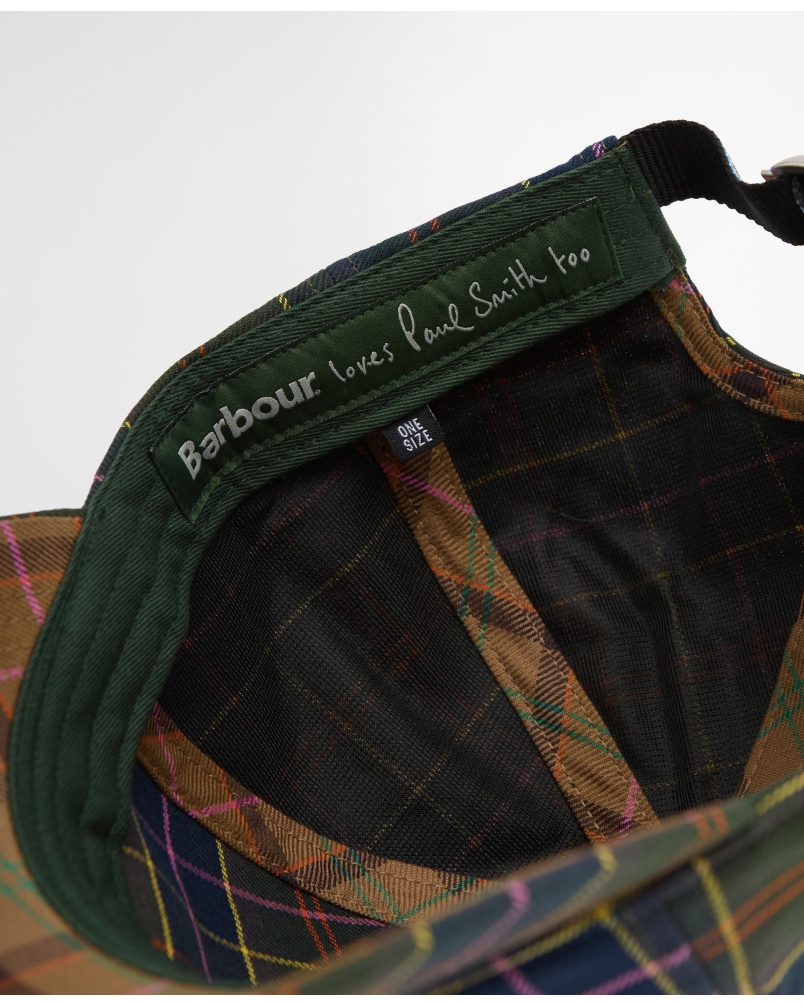 Barbour x Paul Smith Tartan cap tn11 ps classic