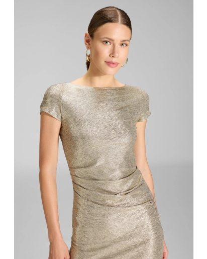 SWING Swing Cocktail dress jersey gold