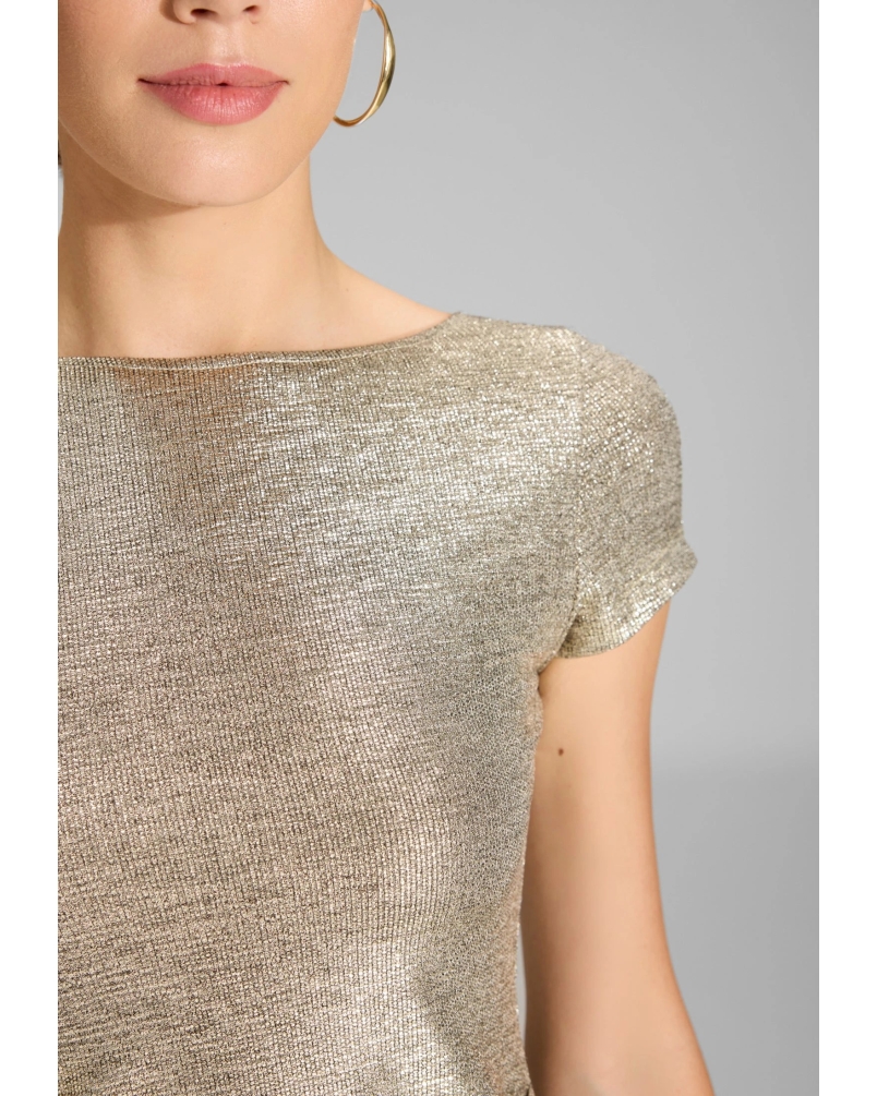 Swing Cocktail dress jersey gold