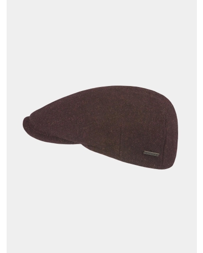Hatland Cid wollen flatcap 86 bordeaux