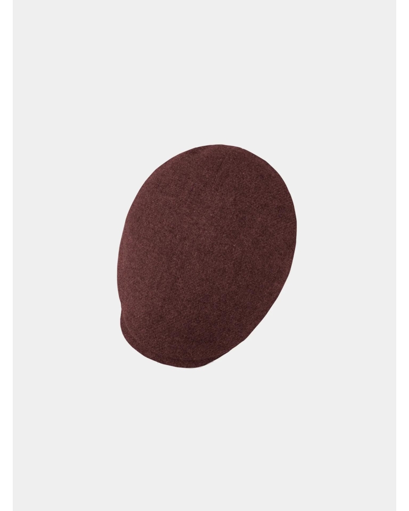 Hatland Cid wollen flatcap 86 bordeaux