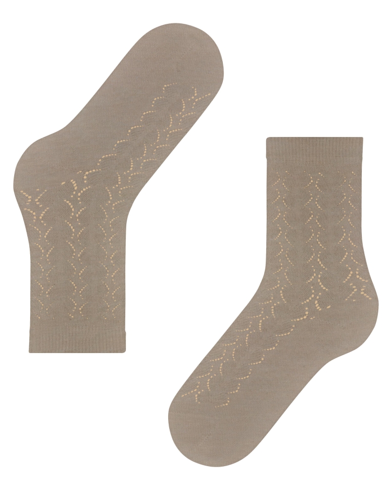 Falke Softmerino special edition dames sokken nature melange
