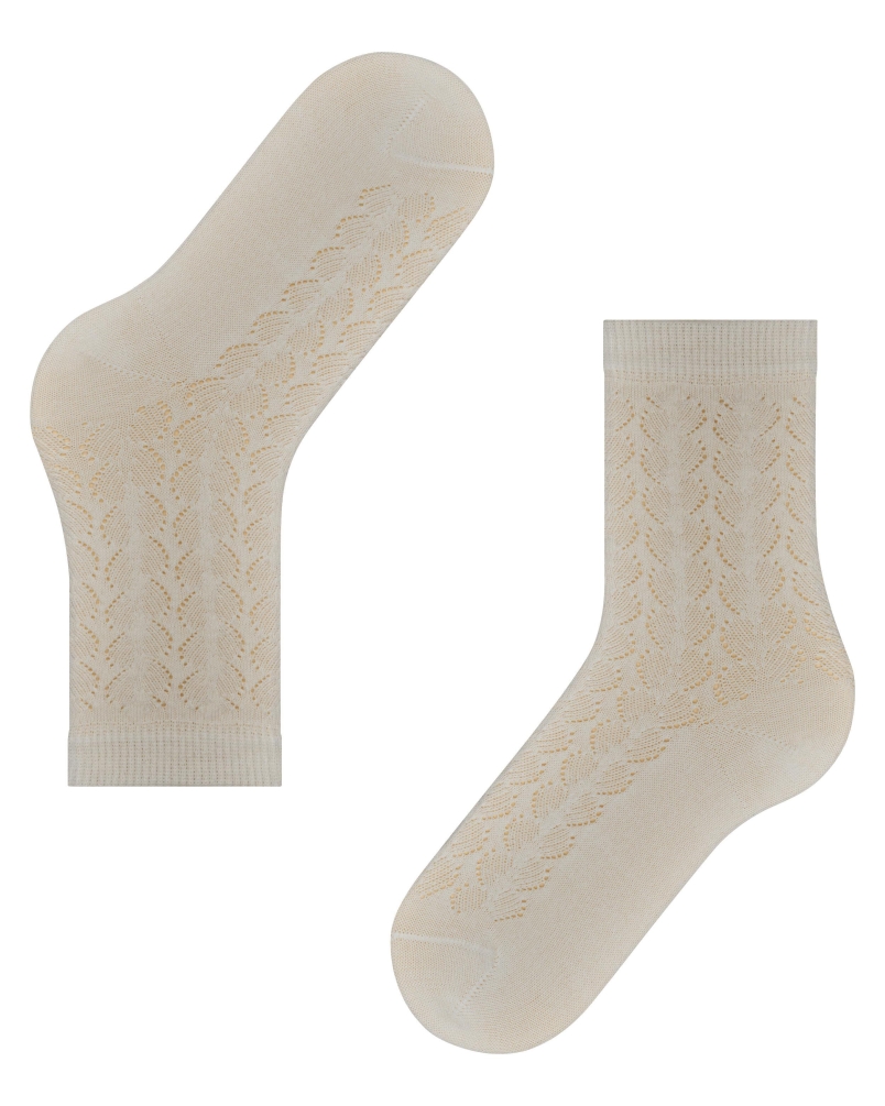 Falke Softmerino special edition dames sokken off-white-2010