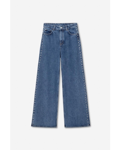 Camilla Pihl Bailey studs washed dark blue