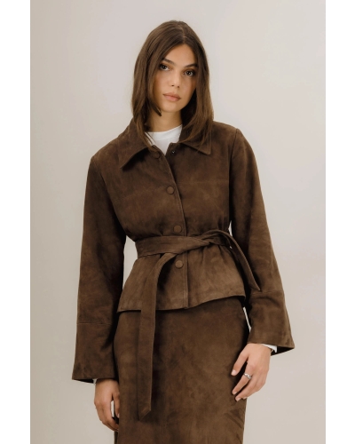 Urban Pioneers Gustava jacket chocolate brown