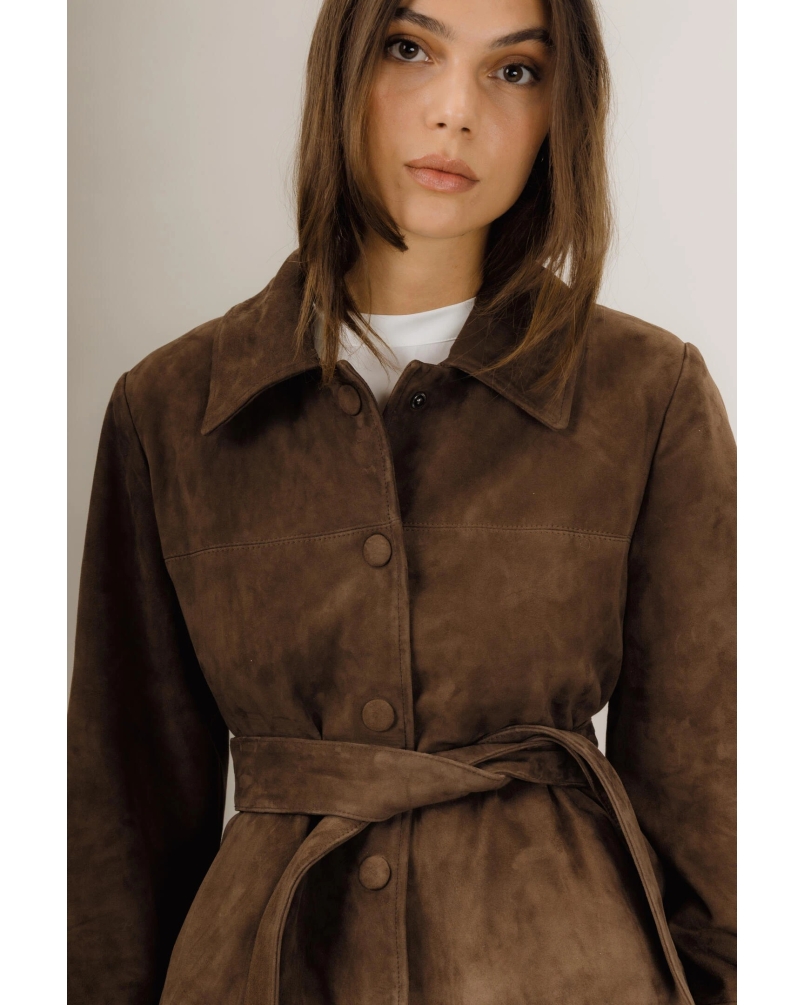 Urban Pioneers Gustava jacket chocolate brown
