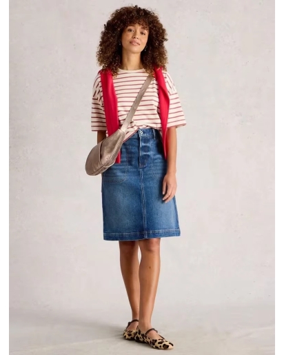 WHITE STUFF White Stuff Tia denim skirt