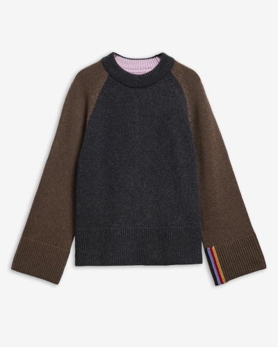 Barbour x Paul Smith Tyneside knitted jumper black multi