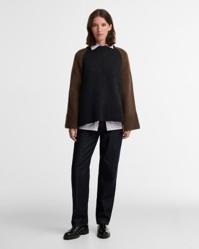 Barbour x Paul Smith Tyneside knitted jumper black multi