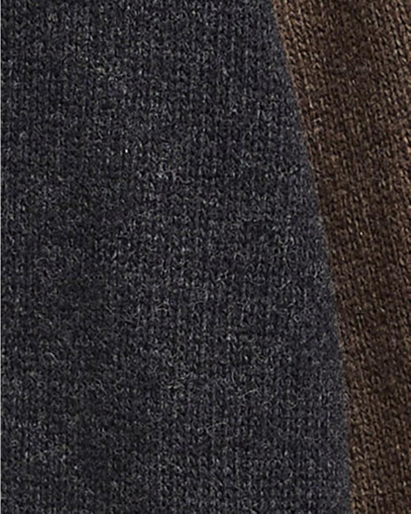 Barbour x Paul Smith Tyneside knitted jumper black multi