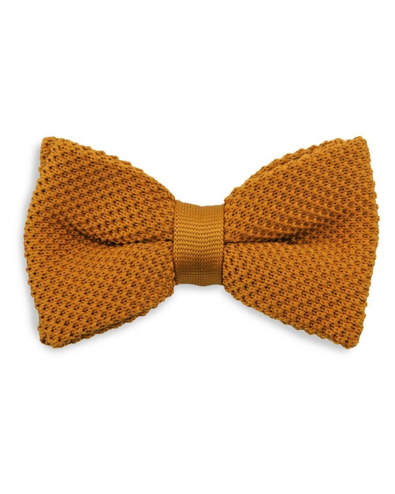Sir Redman Work Gebreide Bowtie cognac