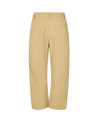 Rabens Saloner October - Utility shaped pants warm sand