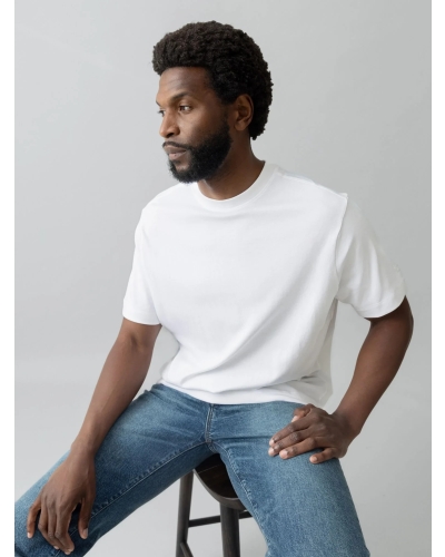 Mos Mosh Gallery Darren SS Tee white