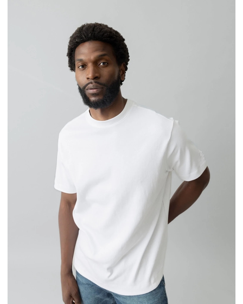 Mos Mosh Gallery Darren SS Tee white