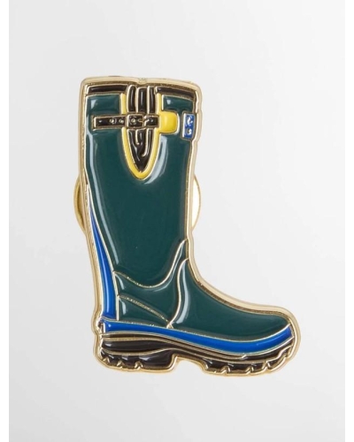 Barbour x Paul Smith Pin badge gn22 welly boot