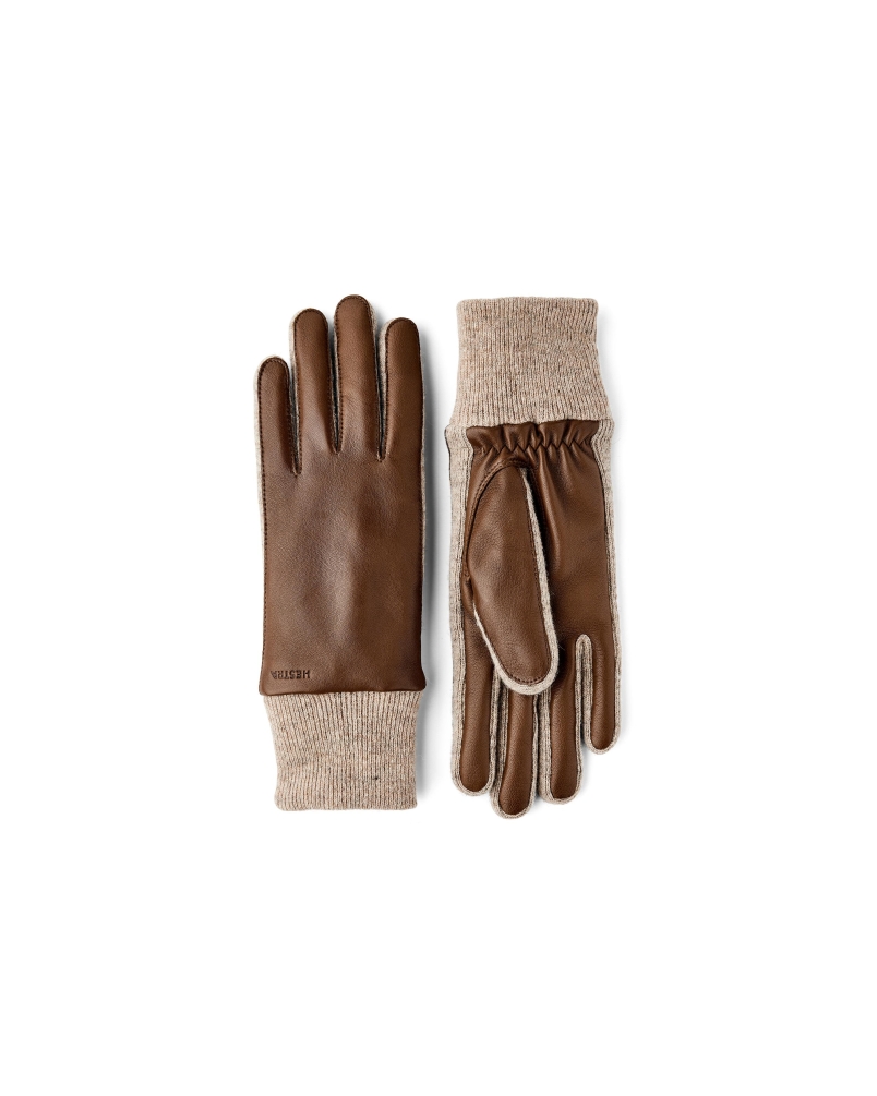 Hestra Jeanne dames handschoenen light brown