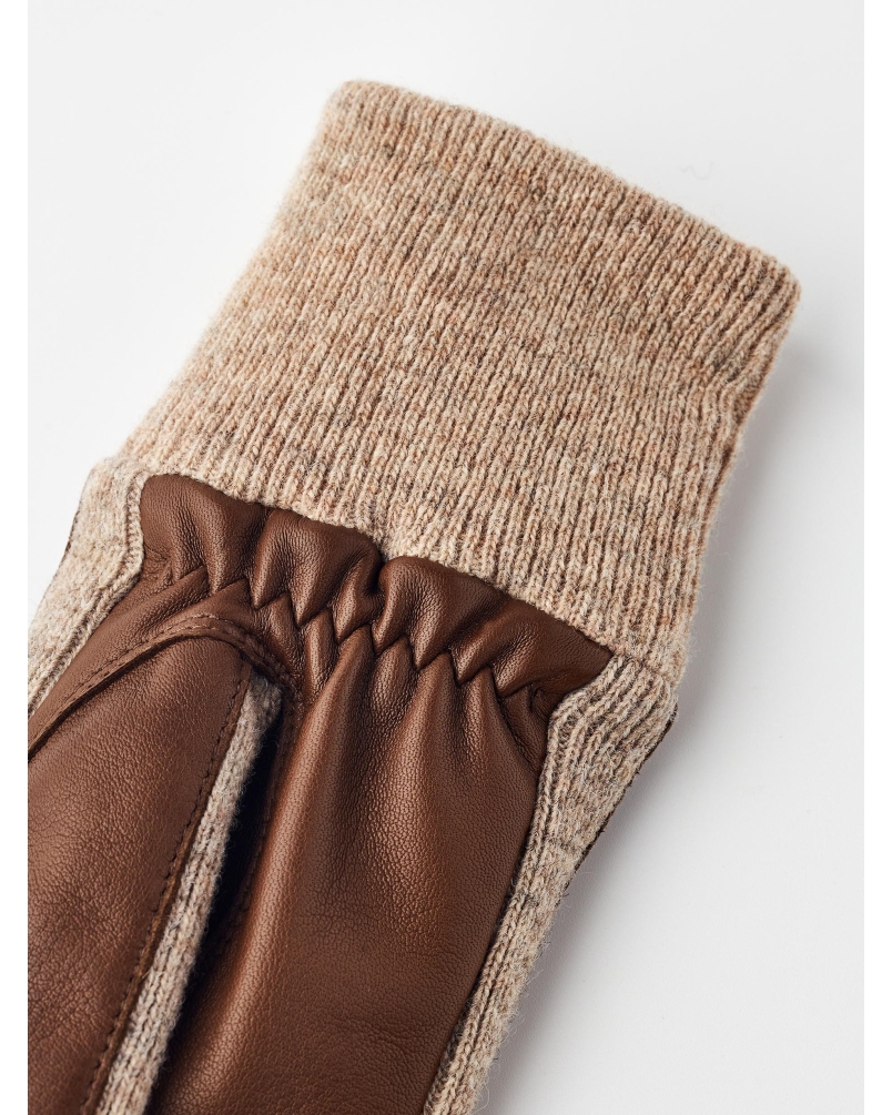Hestra Jeanne dames handschoenen light brown