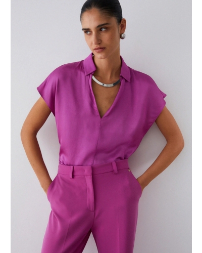 Liu Jo Satin blouse bright pink bright pink