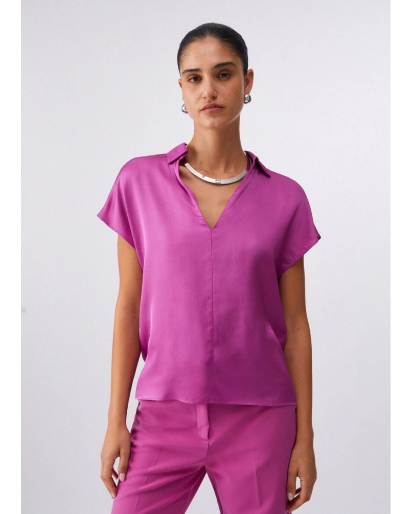 Liu Jo Satin blouse bright pink bright pink