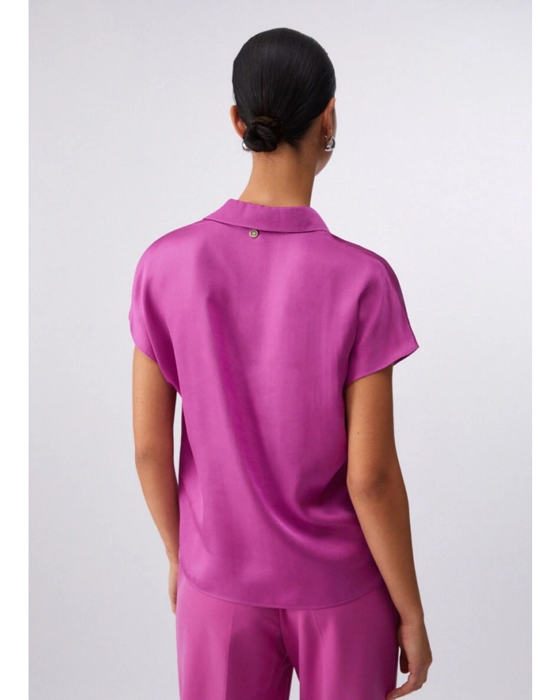 Liu Jo Satin blouse bright pink bright pink